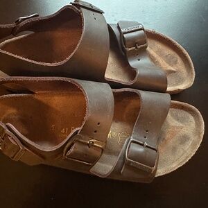 Men's size 8.5 US / 41 EUR Birkenstock Milano Sandals